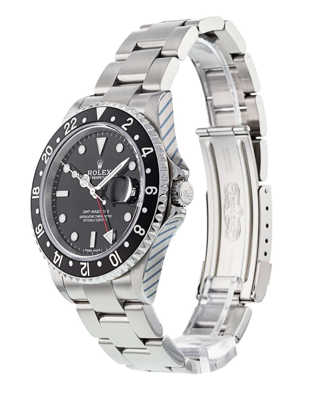 Pre Owned Rolex GMT Master II 16710 Watch Watchfinder Co